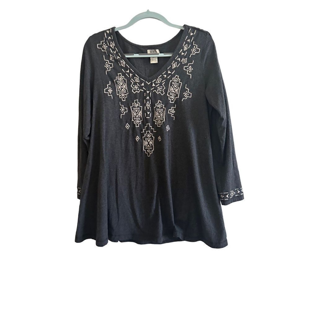 Monroe Main Size L Aztec Southwest Long sleeve Top
